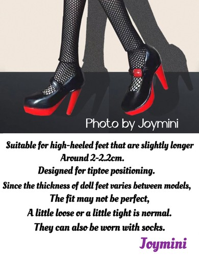 6 pares de zapatos de tacón alto para moda Royalty Integrity Poppy Parker NuFace 1/6 - Imagen 2 de 19