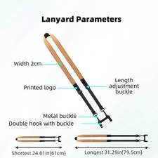 Remote Control Lanyard Back Strap Two-color Neck Rope Accessories for RC-N1/N2