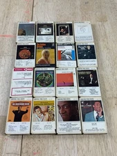 Vintage Lot of 16 Ampex Paper Label Cassette Tapes San Sebastián Strings Liberty