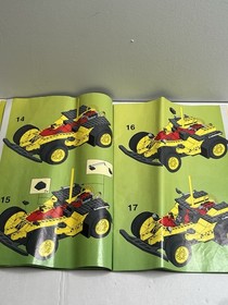 LEGO System 5600 Radio Control RC Racer Incomplete Manual Ramp Works Tested