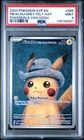 PSA 9 PIKACHU WITH GREY FELT HAT 085 | Van Gogh Full Art Pokemon Card