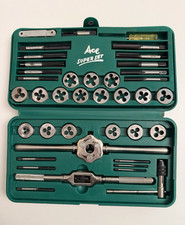 ACE SUPER SET SAE, TAP & DIE #614 HENRY L. HANSON CO, WORCESTER, MASS. USA
