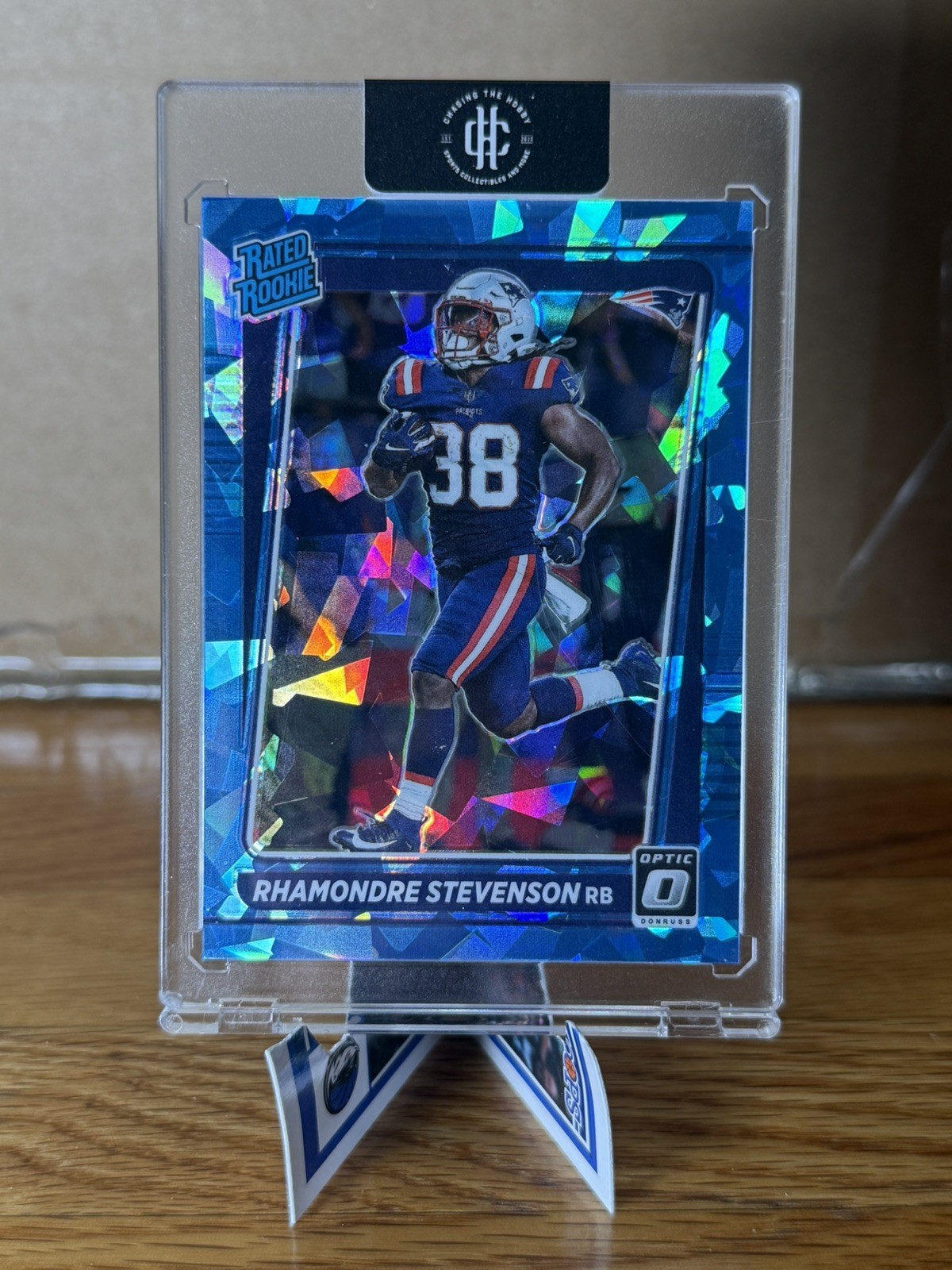 Rhamondre Stevenson Panini Donruss Optic #237 Ice