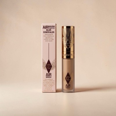 Charlotte Tilbury Airbrush Flawless Blur Concealer 4.5 Fair MEDIUM DistressedBox