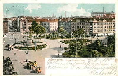 Hanover City Ernst August Square