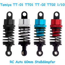 2x RC Stoßdämpfer Öldruckdämpfer Aluminiu...