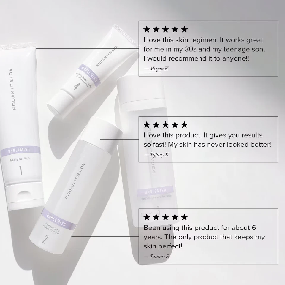 RODAN + FIELDS UNBLEMISH Tratamiento Doble Intensivo para el Acné Foto 2 de 4