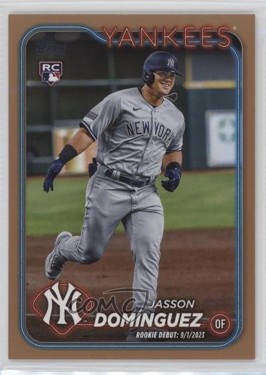 2024 Topps Update Debut Gold /2024 Jasson Dominguez DomÃnguez Rookie RC 0fq8