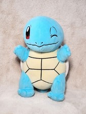 Squirtle Pokemon Plush 8" Toy Nintendo Video Game Freak Winking 2022 Turtle