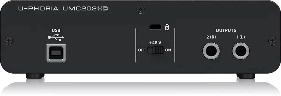 Behringer UMC202HD U-Phoria USB Audio Interface - Bild 2 von 3