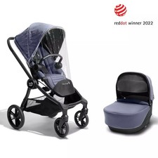 Brand New Baby Jogger City Sights Stroller & Carrycot Bundle - Commuter Blue