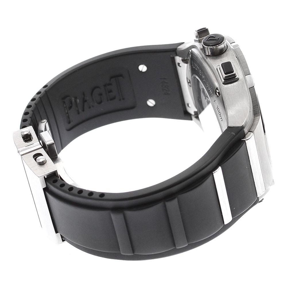 PIAGET polo 45 G0A35001 Date black Dial Automatic Men's Watch_903359 image 4