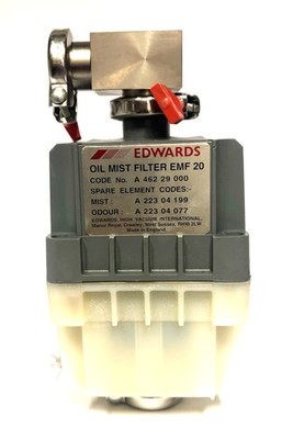 Edwards EMF20 Oil Mist Filter Ölfilter für Vakuumpumpe Exhaust filter f. Ölnebel