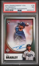 2023 Transcendent Collection Gold Refractor 1/15 Taj Bradley Rookie Auto RC