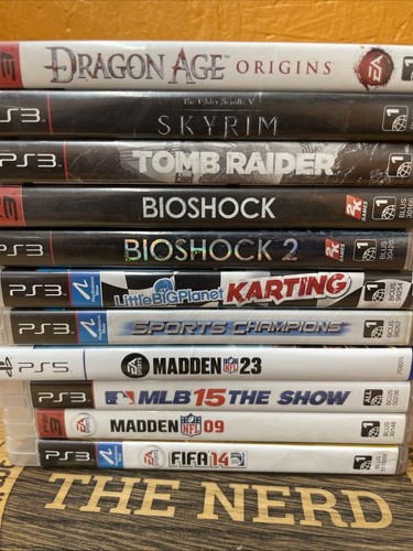 Playstation 3 PS3 Video Game Lot Of 11 Madden Sports Karting Bioshock Tomb Raise - Bild 5 von 5