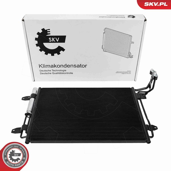 Esen SKV Kondensator Klimaanlage 86SKV629 Aluminium FüR VW Tiguan TSI TDI-image