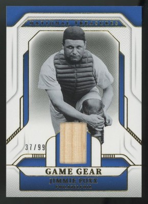 2025 Panini National Treasures Jimmie Foxx Game Gear Relic /99 #GGS-JF