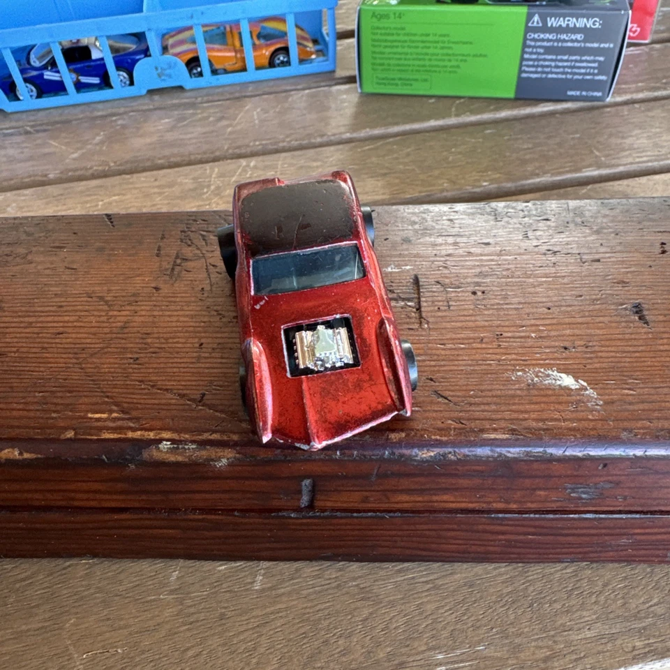 Hot Wheels Python - Red - Vintage 1968 HK Redline - Image 2 of 4