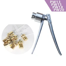 Stainless Perfume Spray Bottle Sealing Machine 13/15/18/20mm Manual Capper ↕