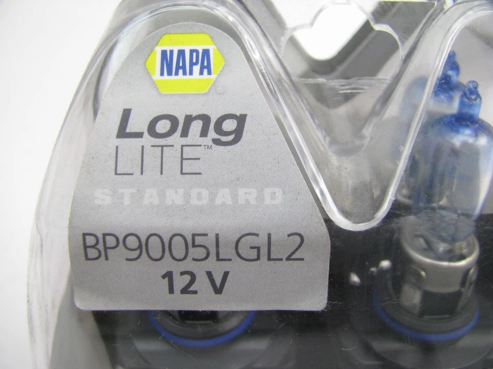 Napa BP9005LGL2 LongLite Faro Faro Bombilla HB3 9005 12V 65W - 2/Paquete Foto 2 de 2