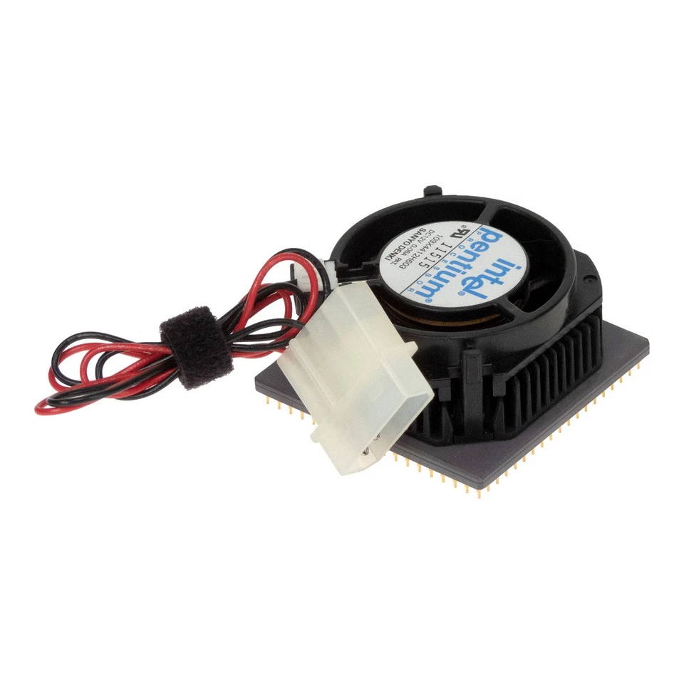 Procesador CPU INTEL PENTIUM 100MHz SU099 SOCKET 7 Con Refrigerador - Imagen 2 de 2