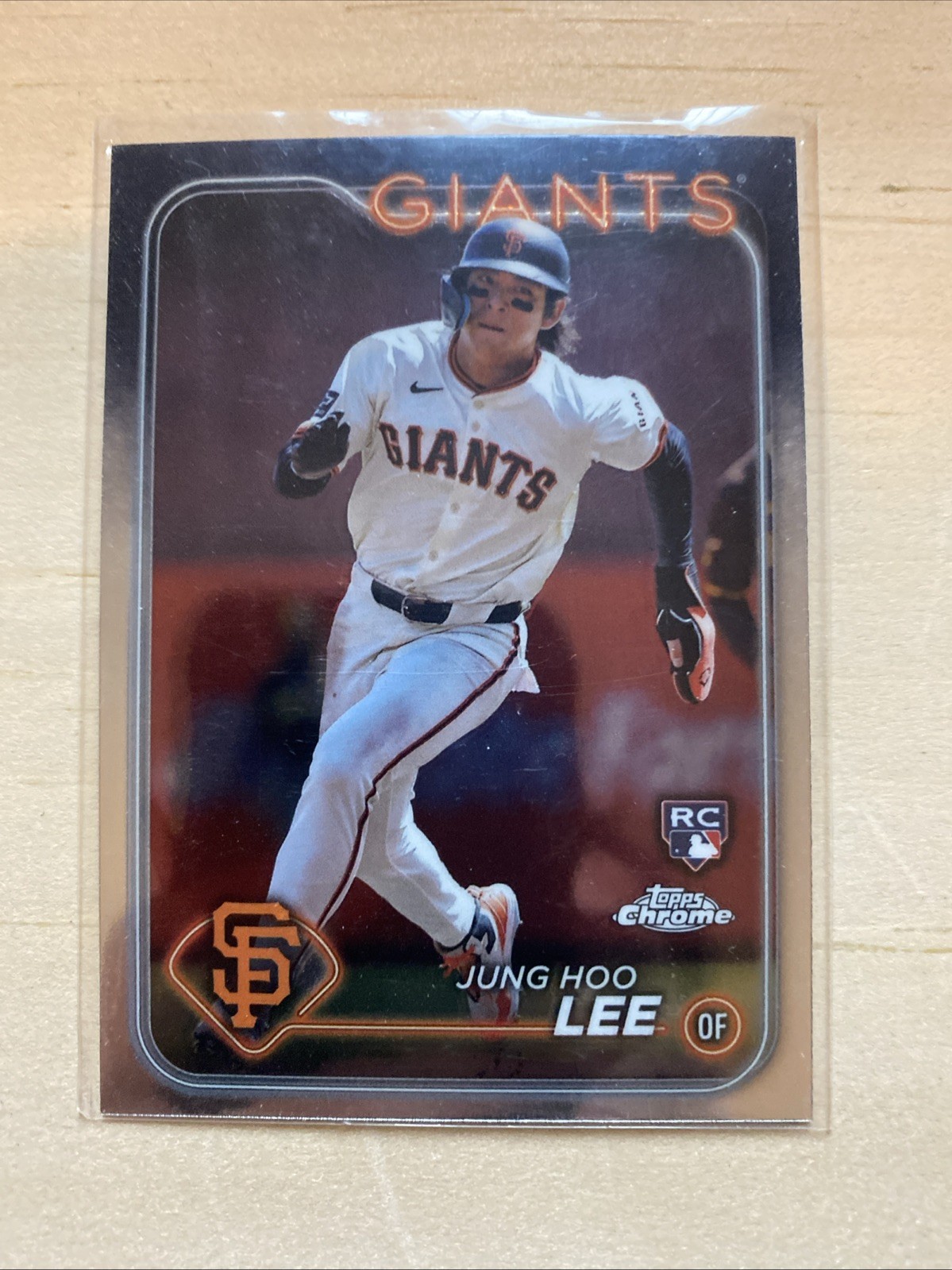 Jung Hoo Lee 2024 Topps Chrome #201 San Francisco Giants ROOKIE RC *073