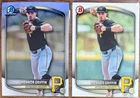 Konnor Griffin 2025 Bowman Draft Card Lot (2) - Chrome/Paper - Pirates