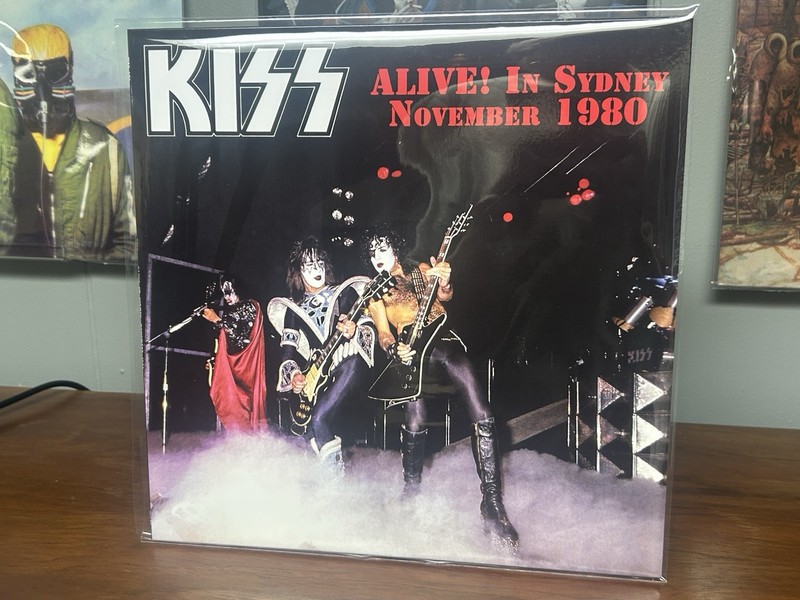 KISS Alive! In Sydney November 1980 Vinyl Near Mint Rare