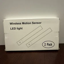 Wireless Motion Sensor LED Light 2 Pack - White
