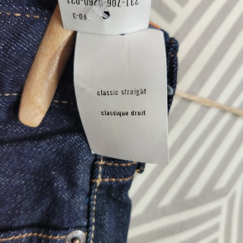 NEW Abercrombie & Fitch Kids Size 12 Classic Straight Denim Jeans Dark Wash Boys - Picture 5 of 10