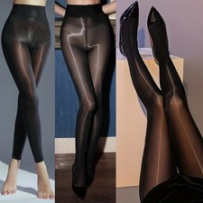 Regular/Plus Oil Shiny Tights Women Ultrathin Glossy Pantyhose Nylon Stockings