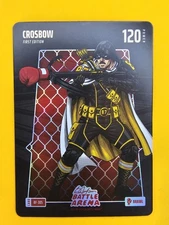 2026 Bo Jackson Battle Arena Battlefoil Crossbow Sidney Crosby BF-305