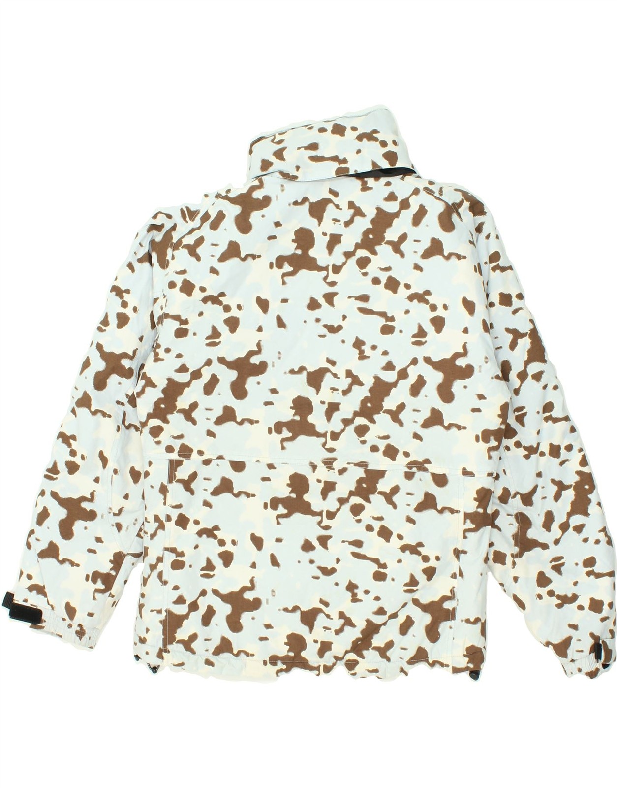 MAUI AND SONS Womens Windbreaker Jacket UK 14 Medium Blue Camouflage BQ15 image 2