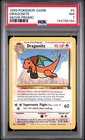 1999 POKEMON GAME MOVIE MOVIE PROMO #5 DRAGONITE PSA 7