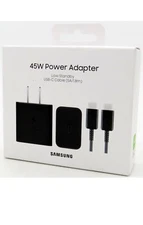 Samsung 45W Super Fast Wall Charger USB-C Low Standy By For Galaxy S25 Ultra 24