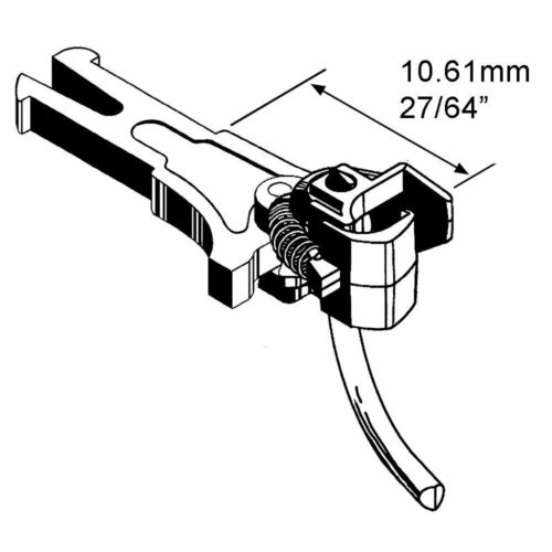 Kadee HO scale #19 European NEM Long (10.67mm) magne-matic coupler ~ 2 Pair New - Picture 2 of 4