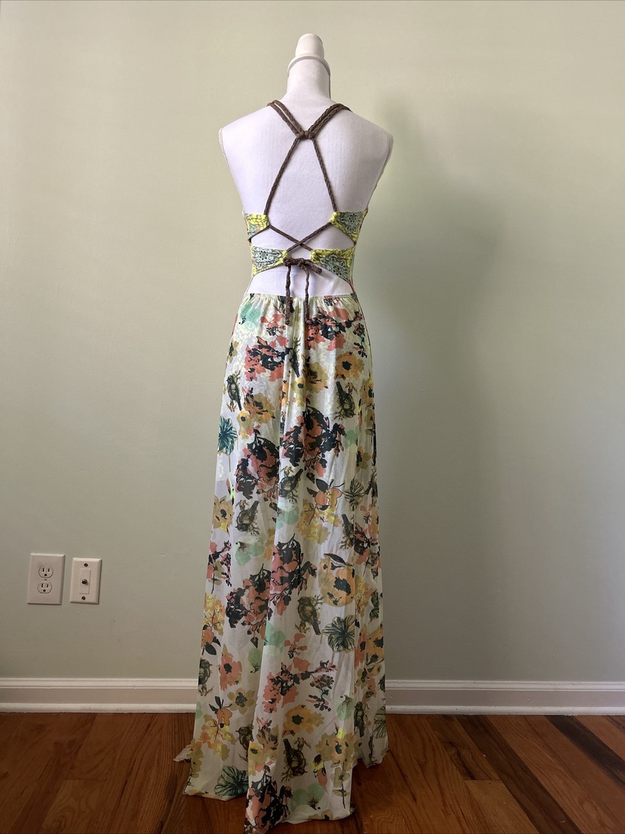 NWOT Maaji Maxi Dress Cover Up Floral  Small | eBay