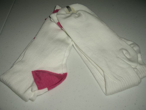 T15 NWT Big Girls Shoe Size 3-10 Xhilaration 2 Pair Knee High Socks Peace Sign - Picture 3 of 5