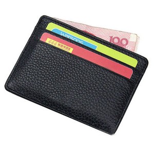 NEW LEATHER MENS SMALL ID CREDIT CARD WALLET HOLDER SLIM CASE POCKET | eBay