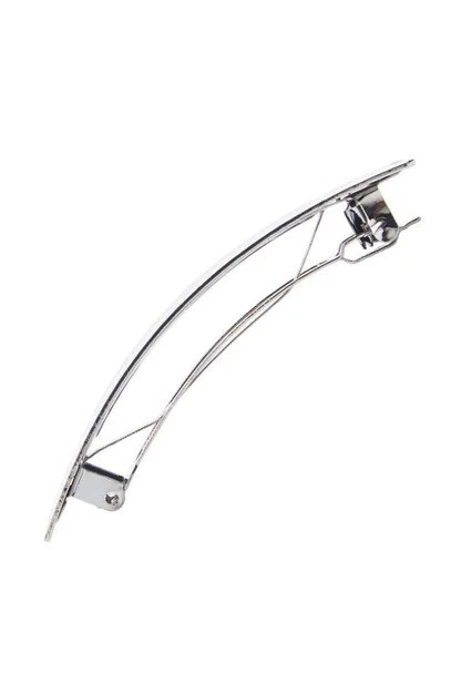 Cordón rectangular grande de metal brillante L. Erickson oro rosa, 3 3/8" L, 3/4" W Foto 3 de 3