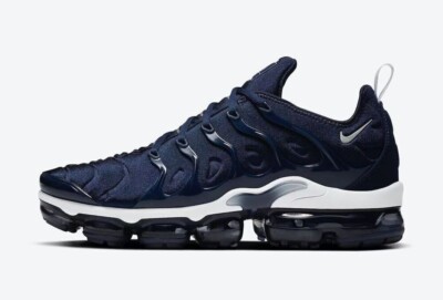 Nike Air Vapormax Plus TN Men's Shoes Navy Blue Brand New