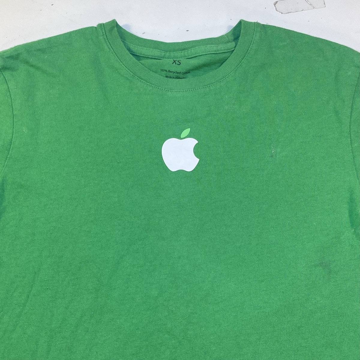 APPLE iPHONE MAC OS TECH STAFF CREW EMPLOYEE T SHIRT XS Leave the