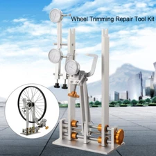 Bicycle Wheel Truing Stand Bike Hub Maintenance Repair Platform + Mechanic Equip