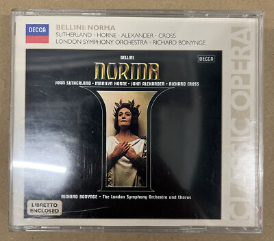 Bellini: Norma (CD, Nov-2006, 3 Discs, Decca) Germany Made