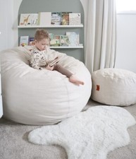CordaRoy's Bean Bag  Queen Size  Full Grain Leather