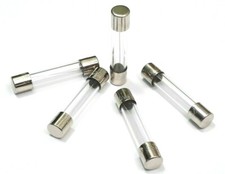 LOT OF 5 EACH NEW AGC-3 BUSS BUSSMANN FUSES AGC3 250V UL LISTED 3A