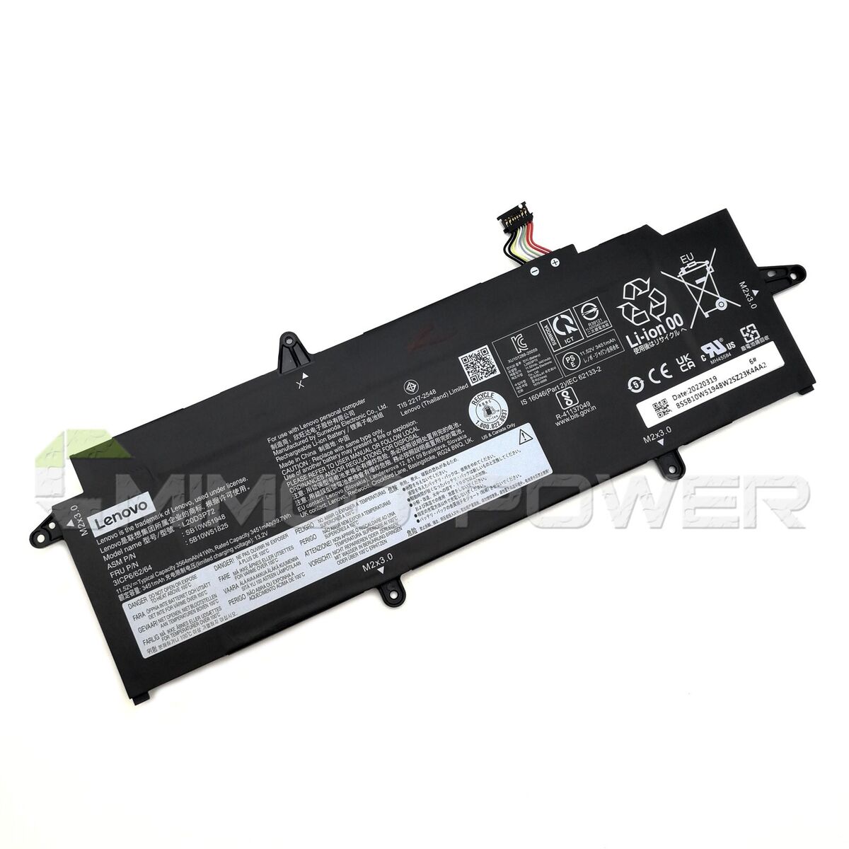 New Genuine L20C3P72 L20D3P72 Battery for Lenovo ThinkPad New Genuine L20C3P72 L20D3P72 Battery for Lenovo ThinkPad