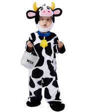 Spooktacular Creations Cow Baby with Plush Milk Can Costume SIZE: 18-24 months