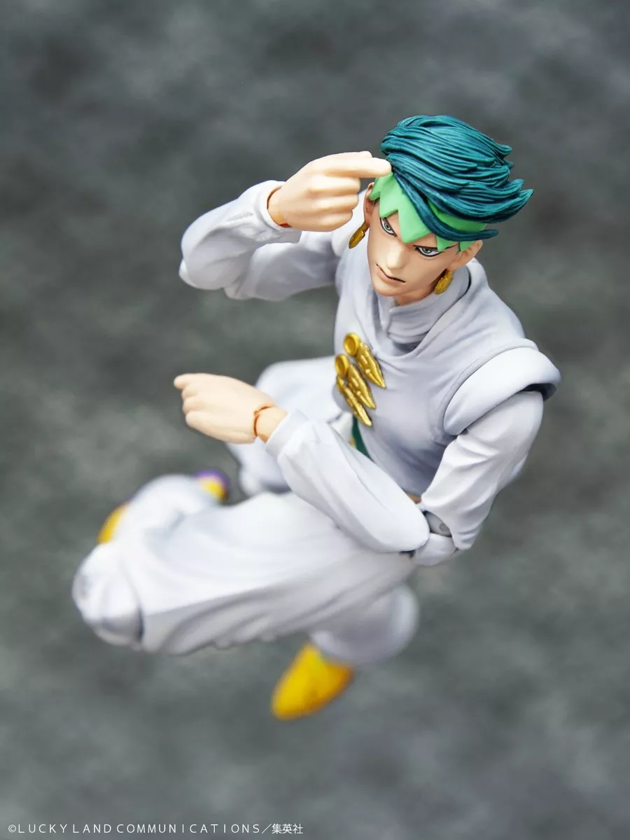 JoJo's Bizarre Adventure Heaven's Door Action Figures, Rohan Kishibe,  Medicos Originais, 16cm