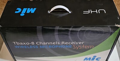 Tbaxo-8 Channels Wireless Microphone System w/8 Handhelds | eBay